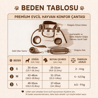 LUVOXIS™ –  Ergonomik Pet Taşıma Yeleği