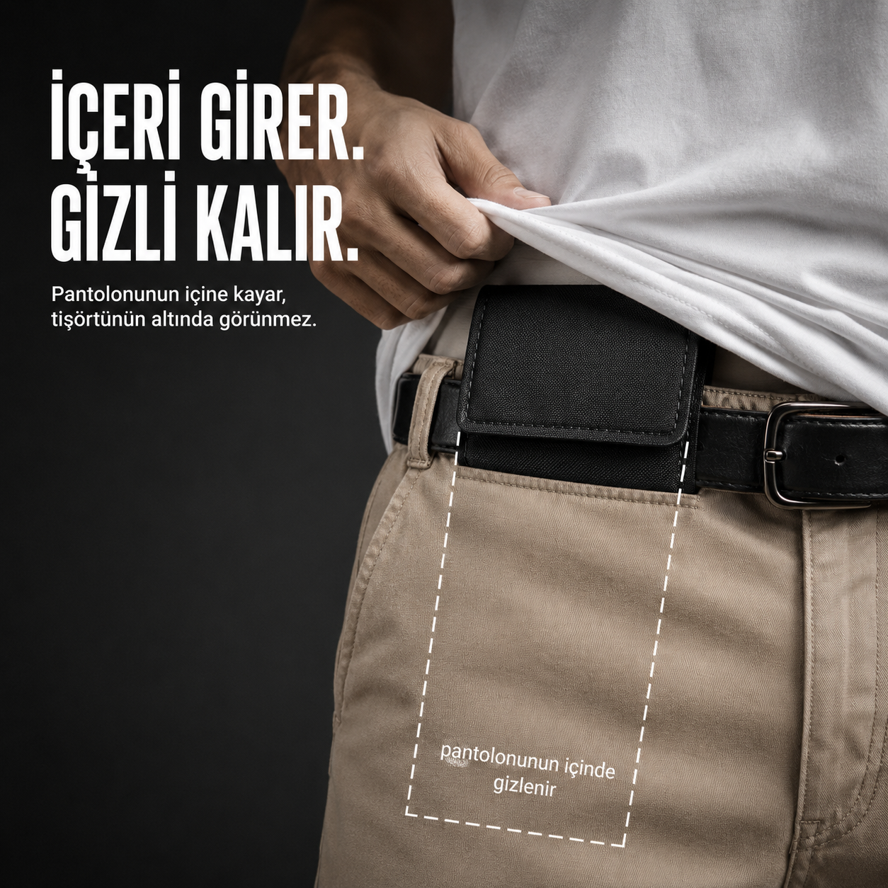 LUVOXIS™ - Gizli Kemer Cüzdanı